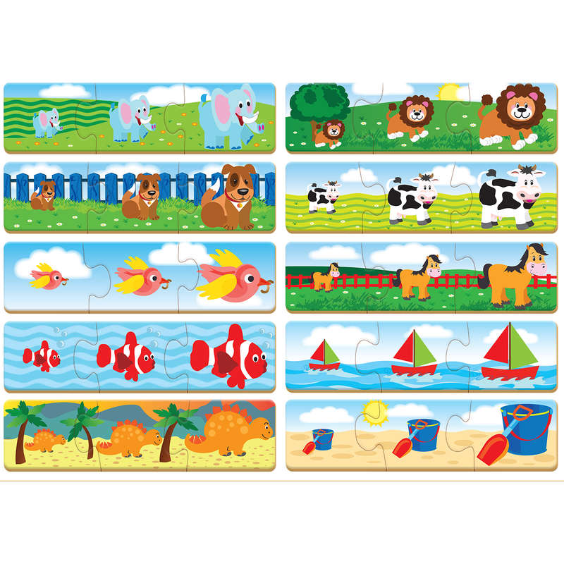 What Size Is It? 10 x 3 Piece Genuine Wood Puzzle