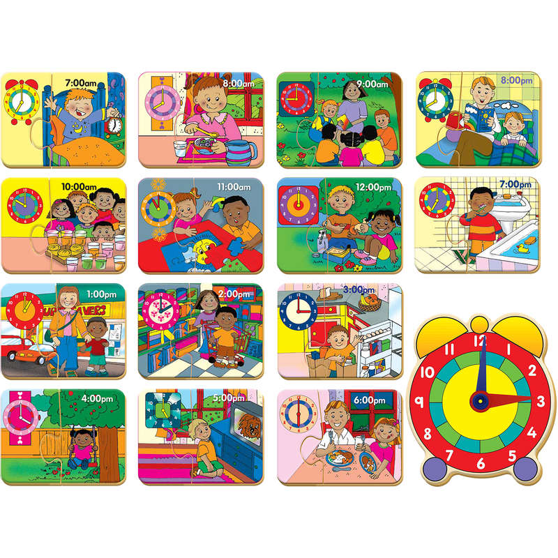 Tell The Time Puzzles