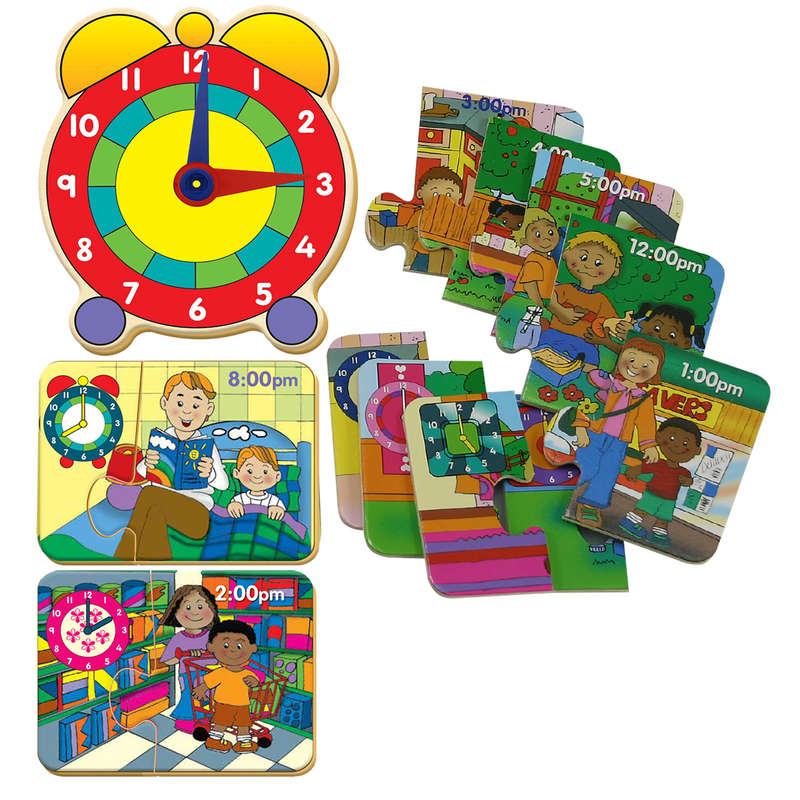 Tell The Time Puzzles