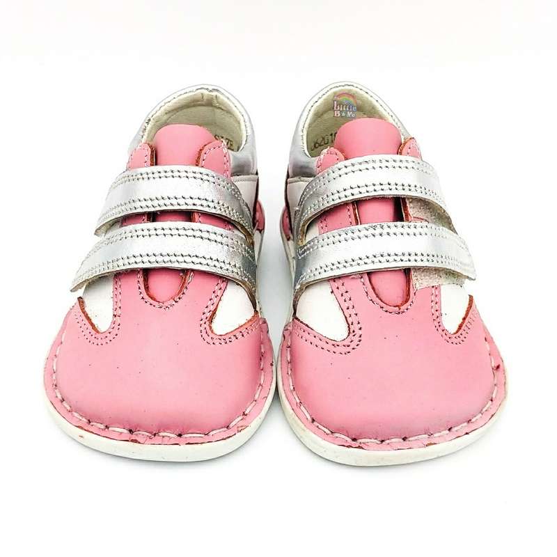 Noodles - Pink & Silver (8,10) (Smaller Cut)