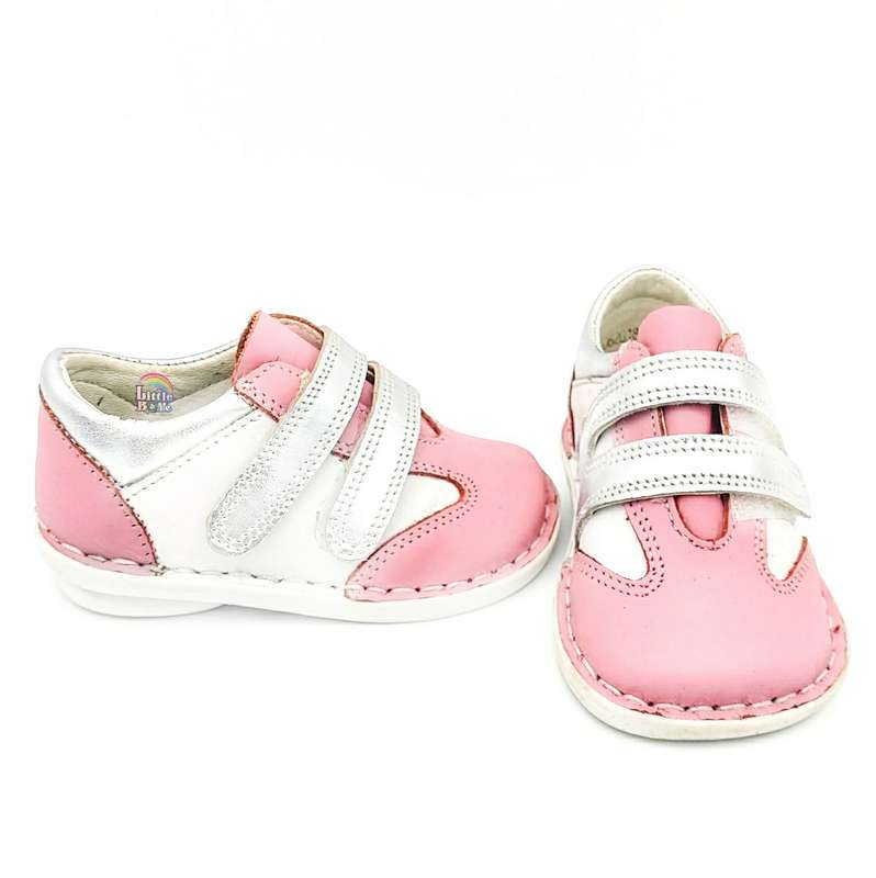 Noodles - Pink & Silver (8,10) (Smaller Cut)