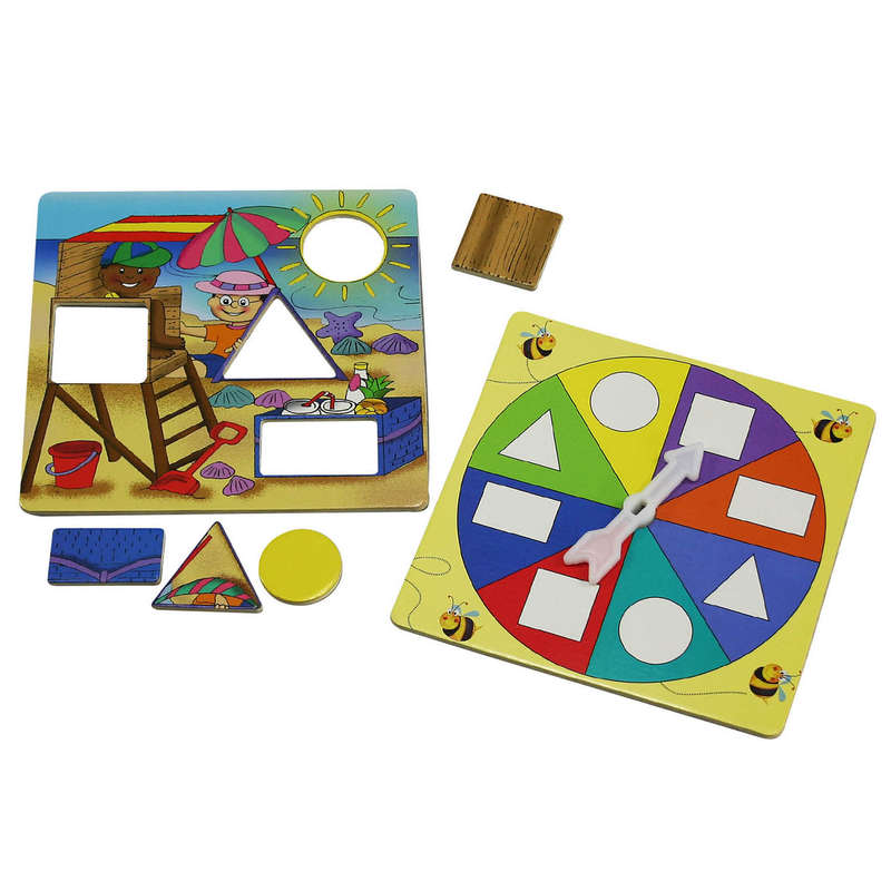Spinner Shapes Game