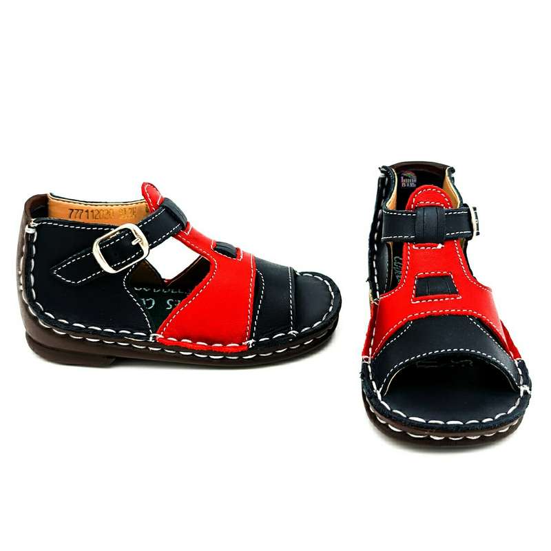 Cobbles - Red and Navy (2,3,4,5,6)