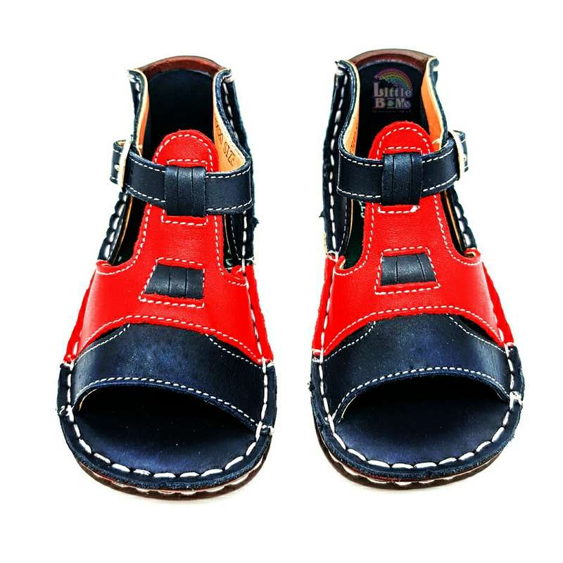 Cobbles - Red and Navy (2,3,4,5,6)