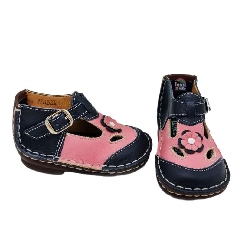 Cobbles - Navy and Pink Size (2,3,4,5,6)
