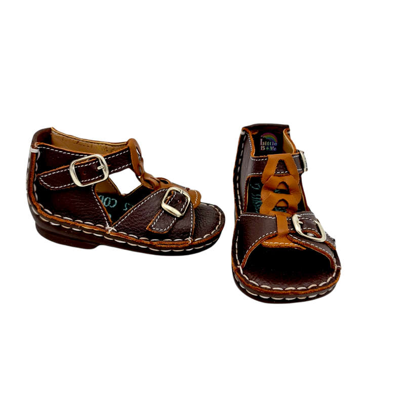 Cobbles - Brown and Tan (Size 4)