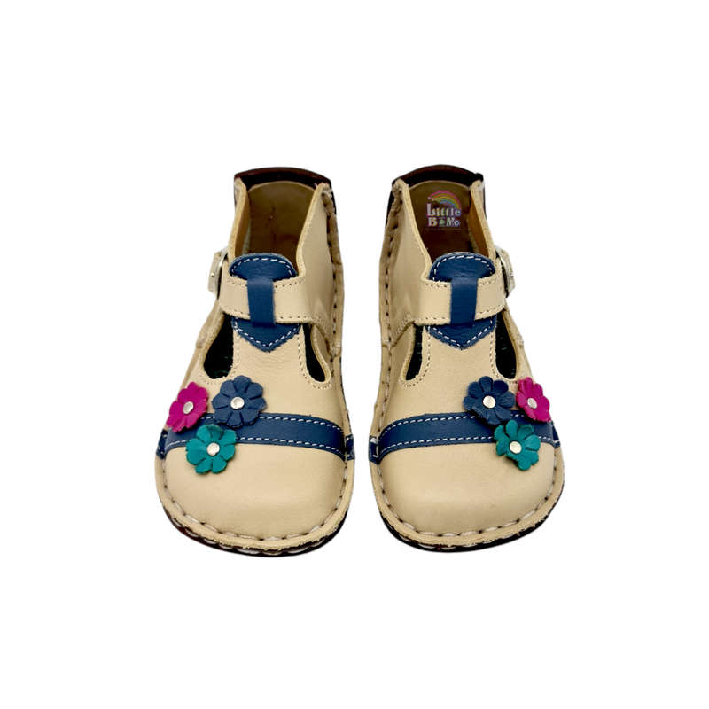 Cobbles - Caramel and Rainbow Flowers (2,5)