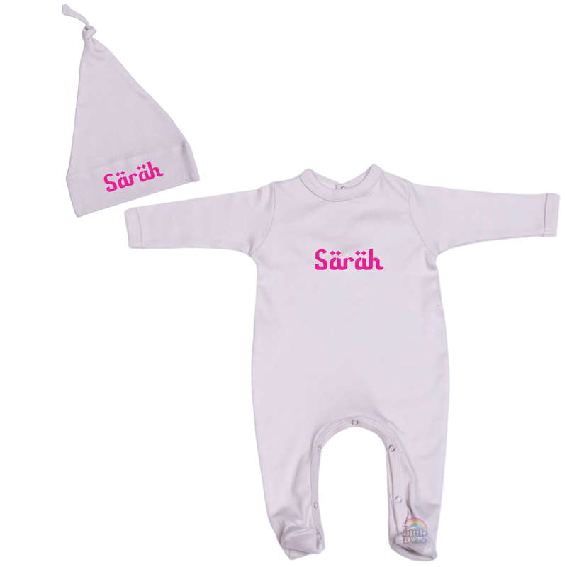 Name Grower Set Eastern Inspired Pink (0-24mnts)