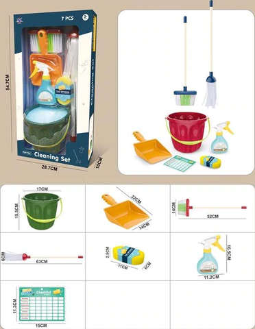 7 Piece Cleaning Set