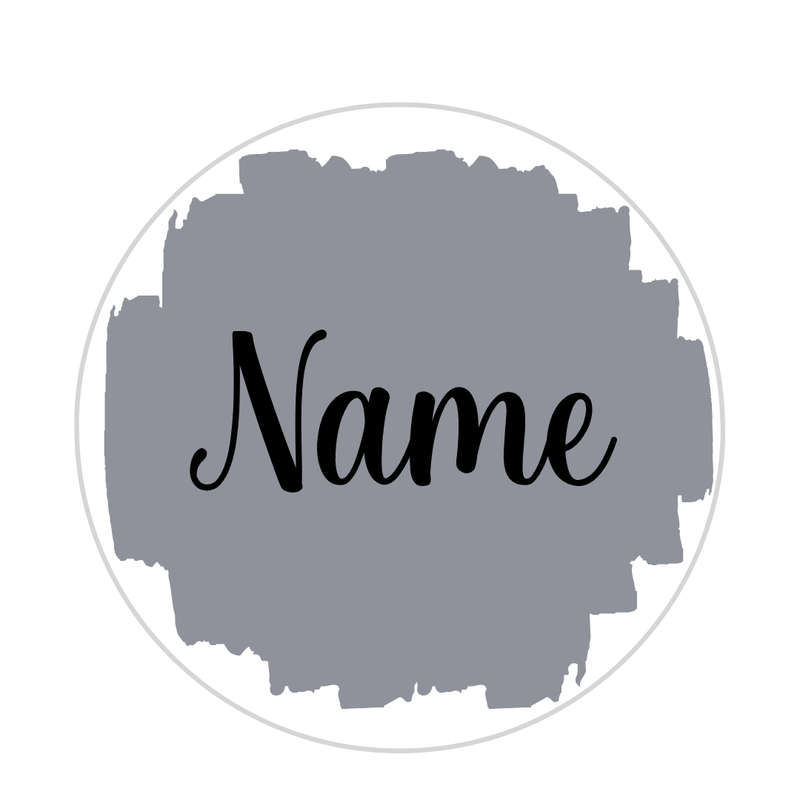 Personalized 7cm Name Disks
