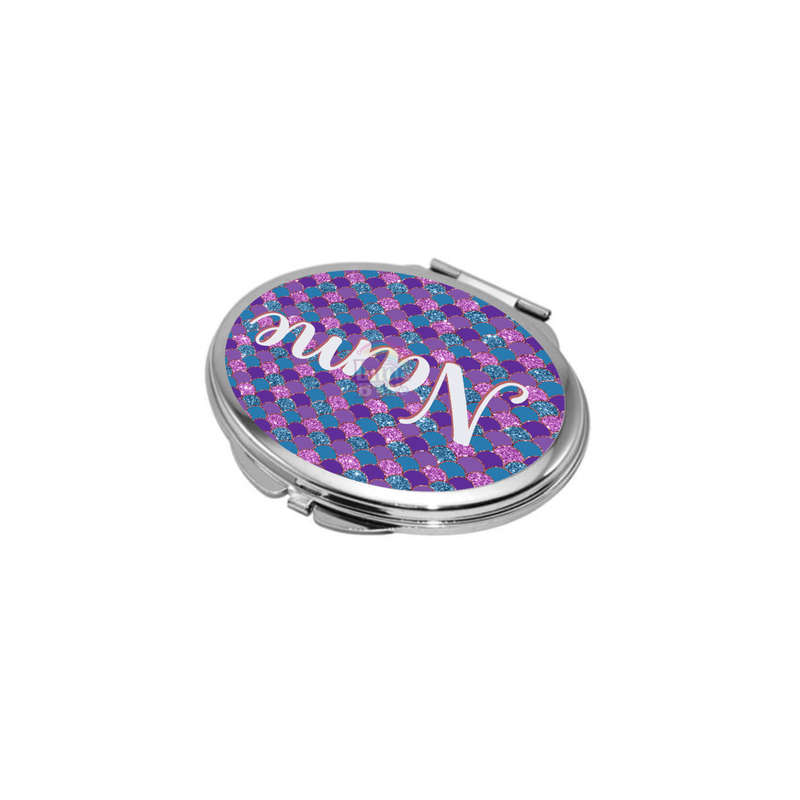Personalized Compact Mirror - Mermaid