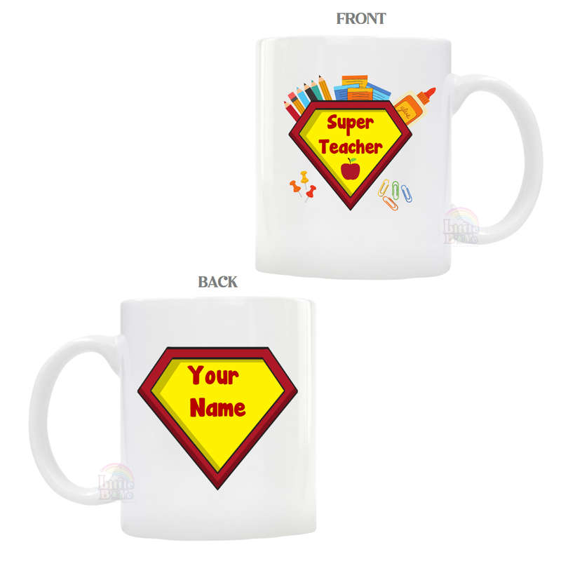 Personalized Super Teacher Mug