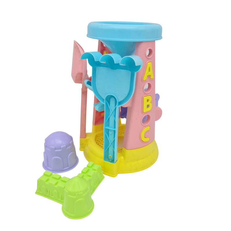 Pink and Blue Sand and Water Wheel Set