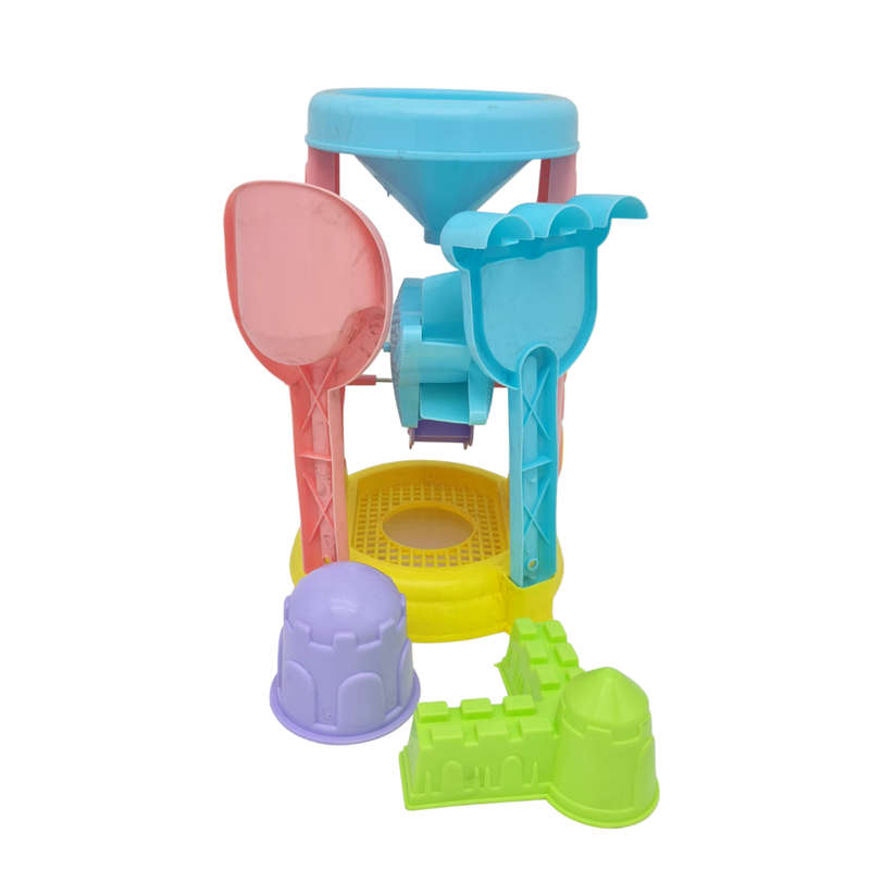 Pink and Blue Sand and Water Wheel Set