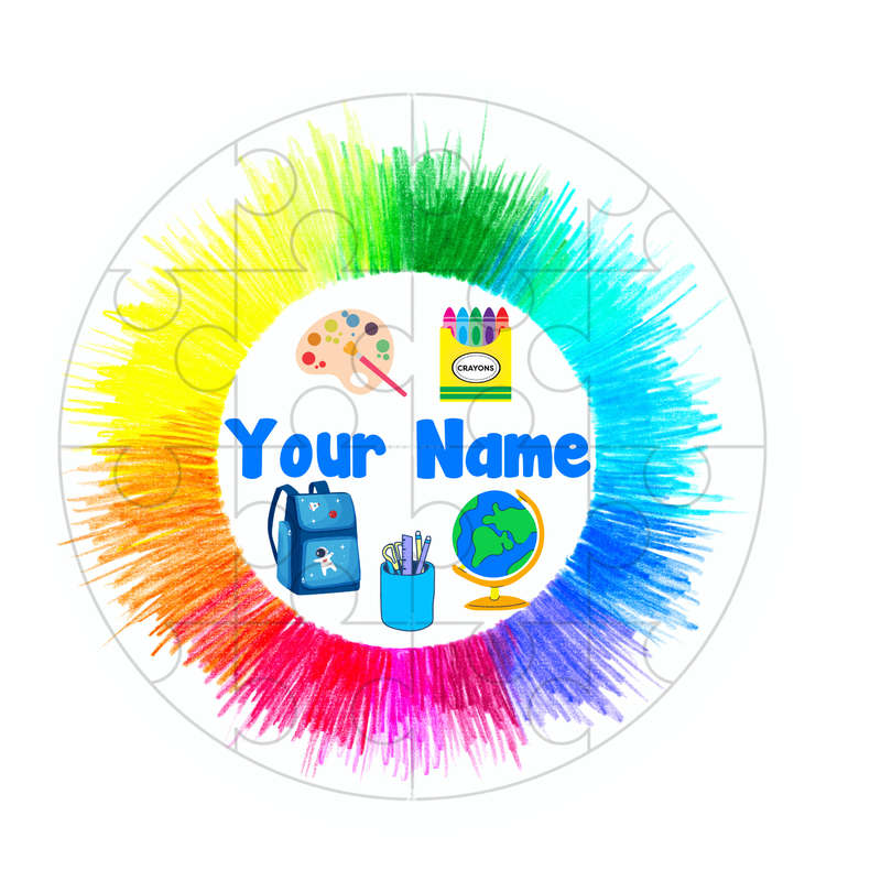 Personalized Mini 16 Piece Art Puzzle