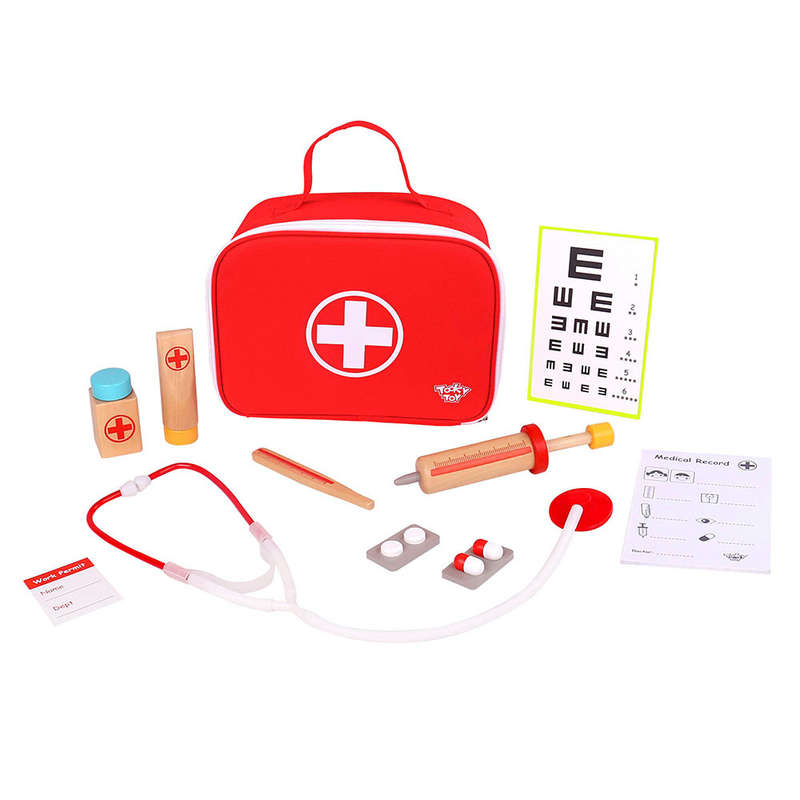 Wooden Doctor Kit