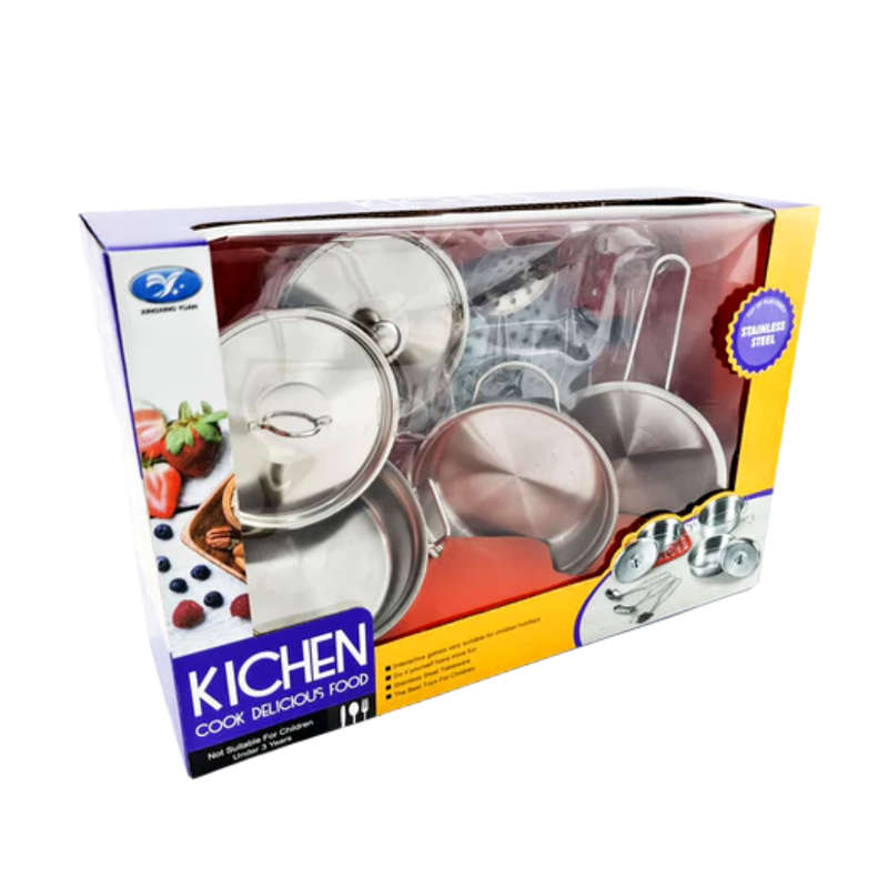 Steel Cooking Set