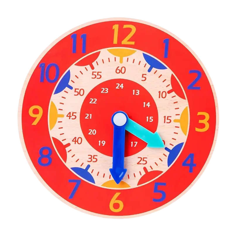 Wooden Learning Clock