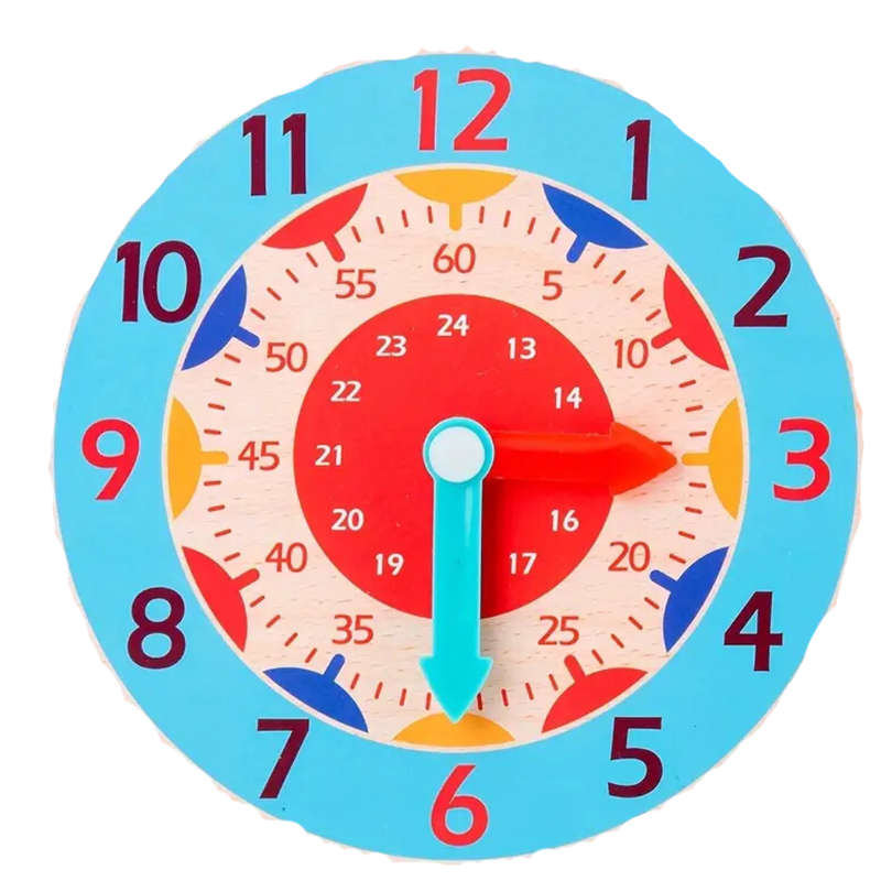 Wooden Learning Clock