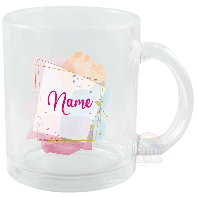 Personalized Clear Art Mug