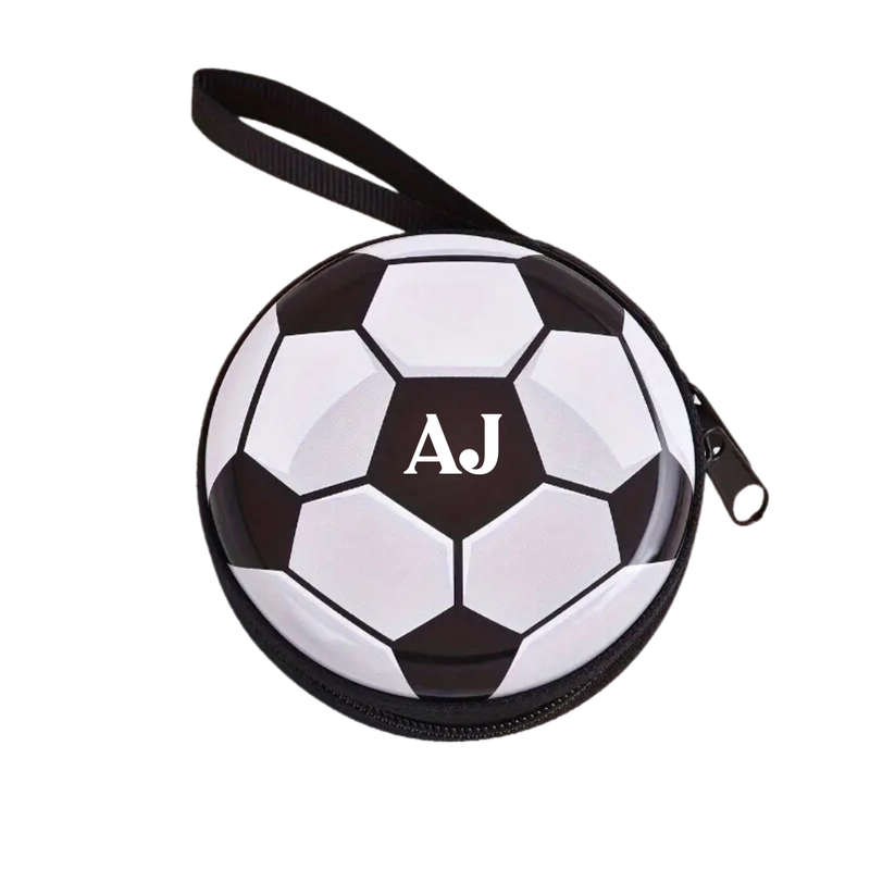 Personalized Soccer Coin Pouch