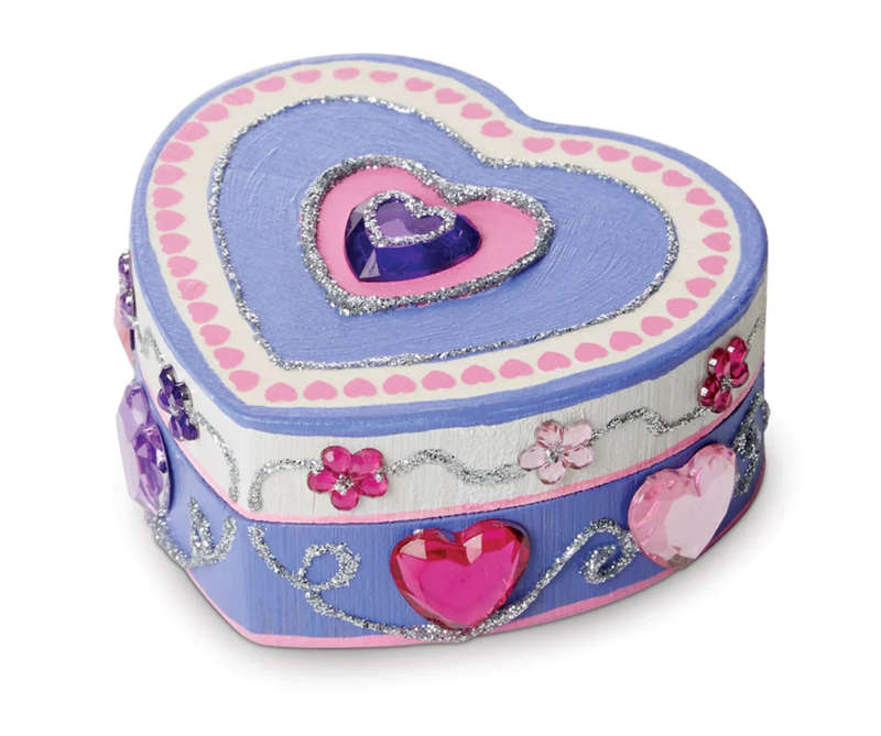 Decorate Your Own Wooden Heart Box