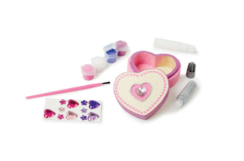 Decorate Your Own Wooden Heart Box