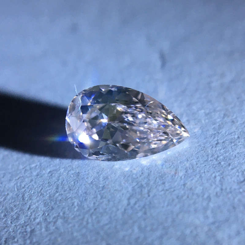 0.28 Fancy Light Pink GIA Pear Certified Natural Loose Diamond