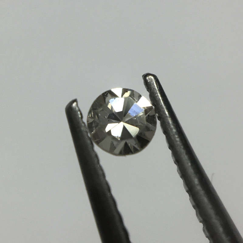 0.045 ct Fancy Light brownish Grey Si2 Single Cut Round Diamond