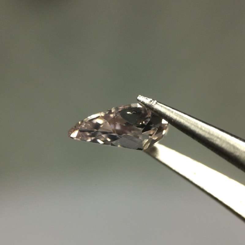 0.28 Fancy Light Pink GIA Pear Certified Natural Loose Diamond
