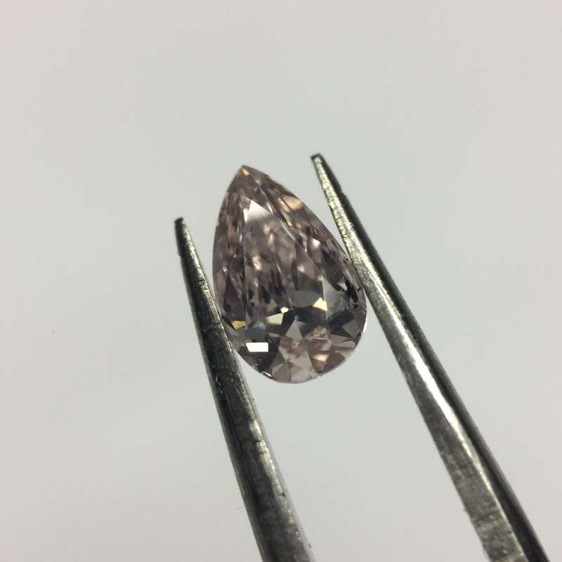 0.28 Fancy Light Pink GIA Pear Certified Natural Loose Diamond