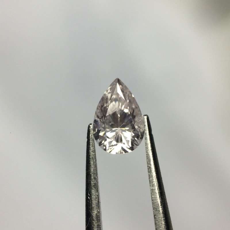 0.18 Light Pink Pear GIA Certified Natural Loose Diamond