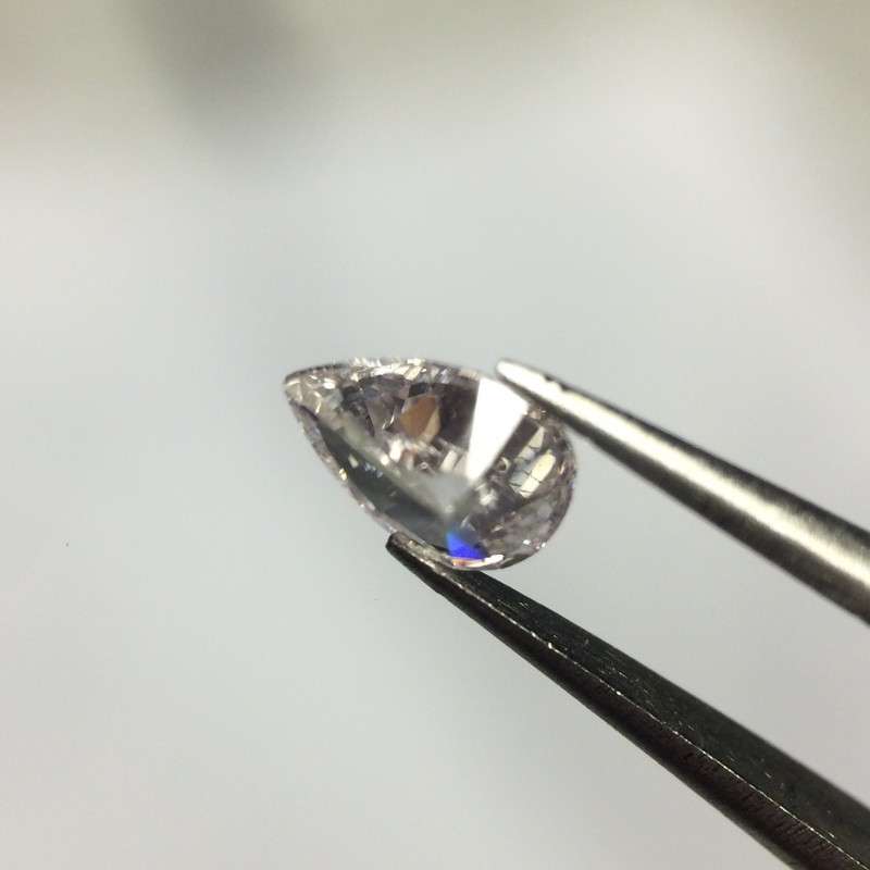 0.18 Light Pink Pear GIA Certified Natural Loose Diamond