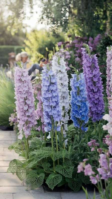 Delphinium Magic Fountains Mix