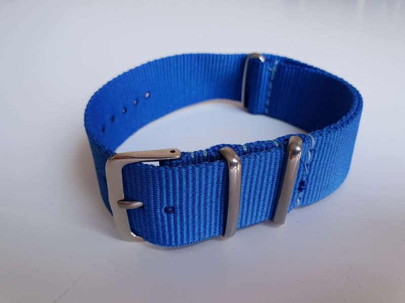 22mm Nato Watch Strap Royal Blue
