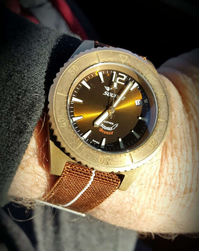 22mm Paratrooper Watch Strap Brown/White