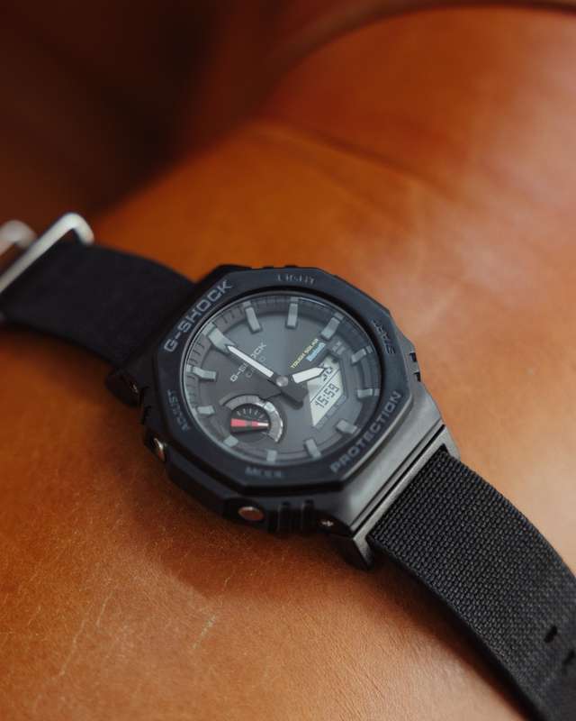 G-Shock Strap Adapter Black (Plastic)