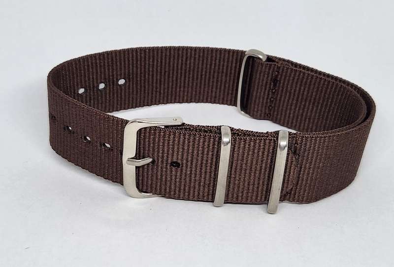 22mm Nato Watch Strap Brown