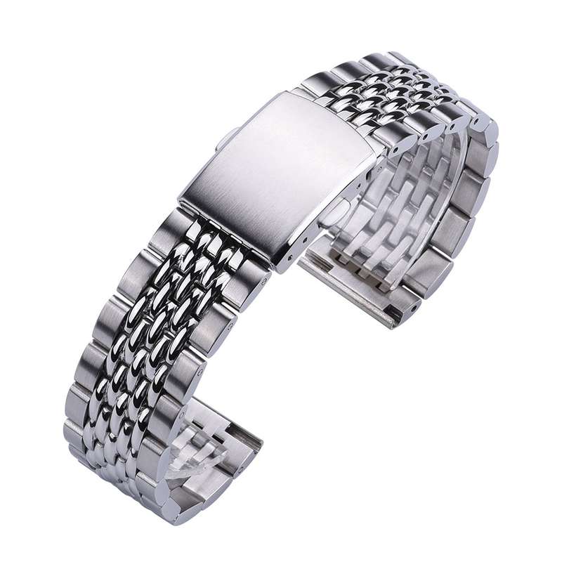 20mm Stainless Steel Beads of Rice Bracelet