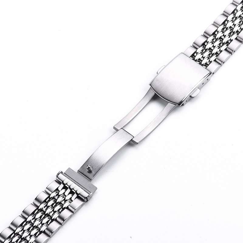 20mm Stainless Steel Beads of Rice Bracelet