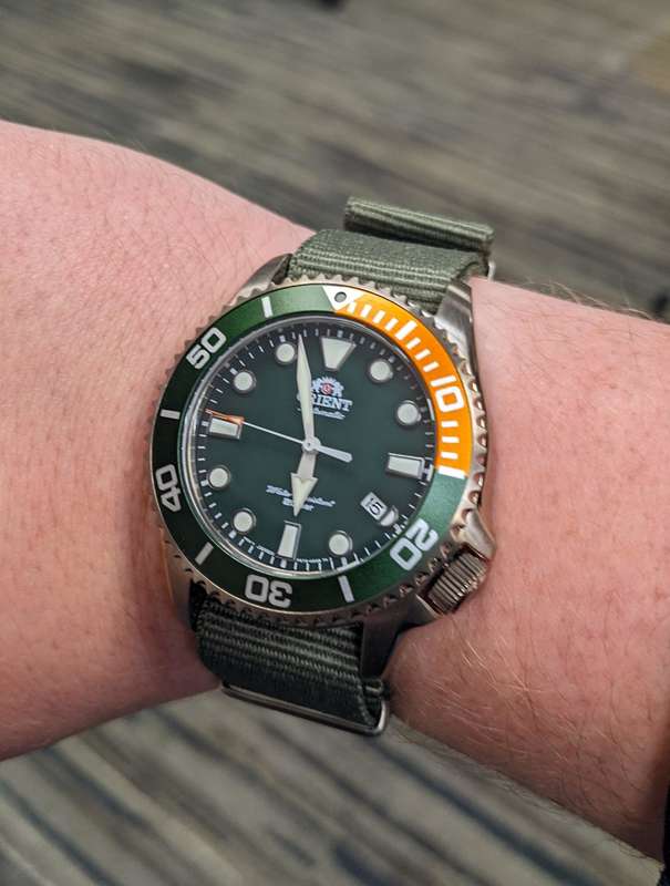 Orient Triton Automatic Dive Watch 200M (RA-AC0K04E10B)