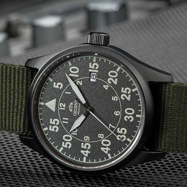 Orient Automatic Pilot's Watch (RN-AC0H02N)