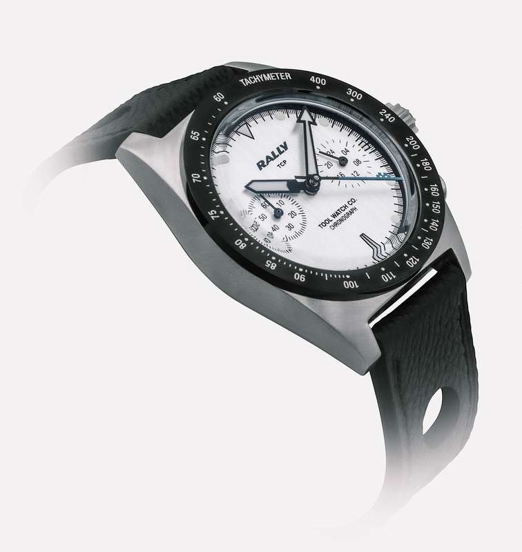 Tool Watch Co. Rally Chronograph (Blue on Silver)