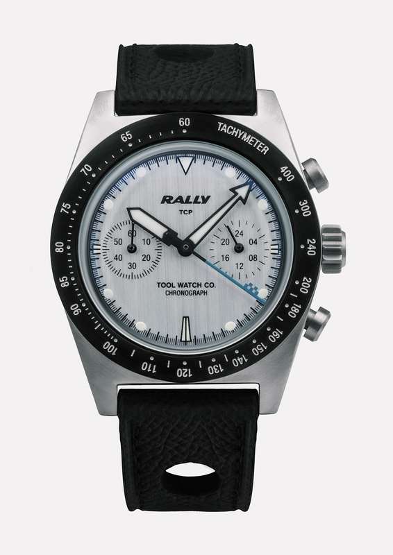 Tool Watch Co. Rally Chronograph (Blue on Silver)