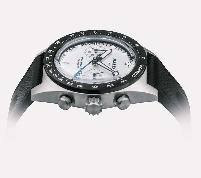 Tool Watch Co. Rally Chronograph (Blue on Silver)