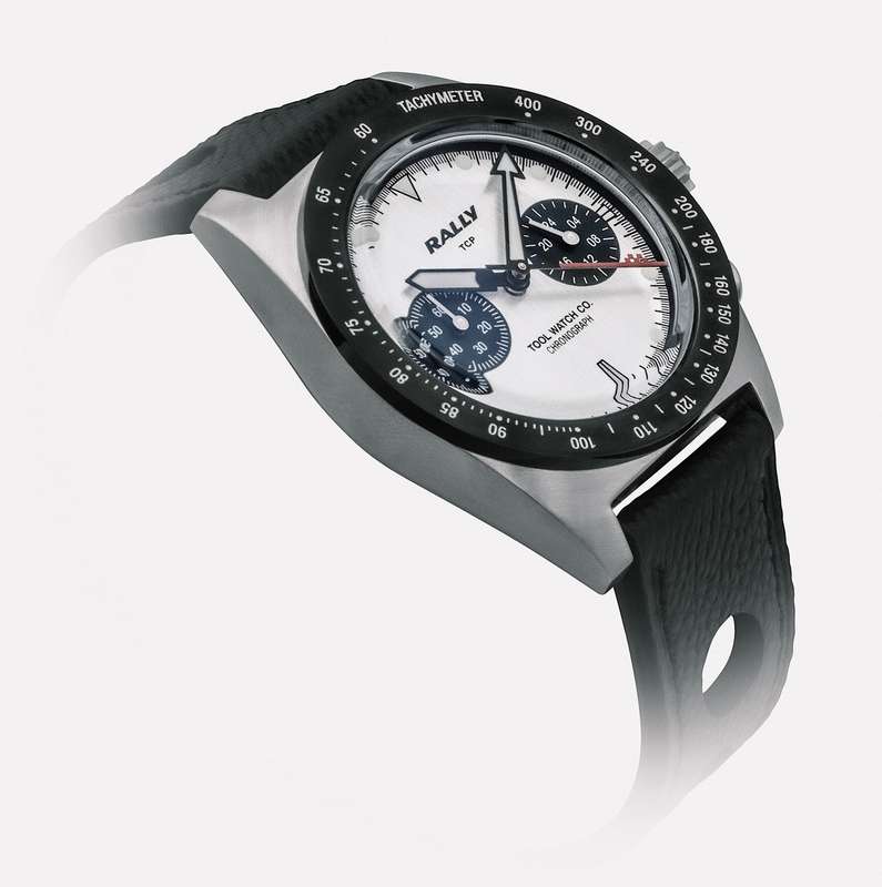 Tool Watch Co. Rally Chronograph (Red on Silver)