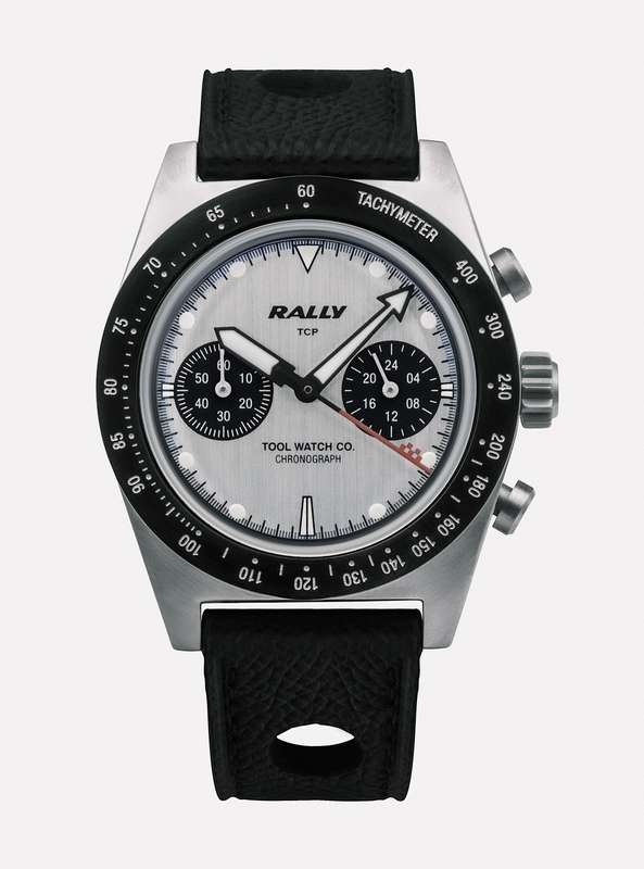 Tool Watch Co. Rally Chronograph (Red on Silver)