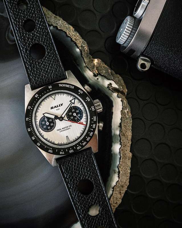 Tool Watch Co. Rally Chronograph (Red on Silver)