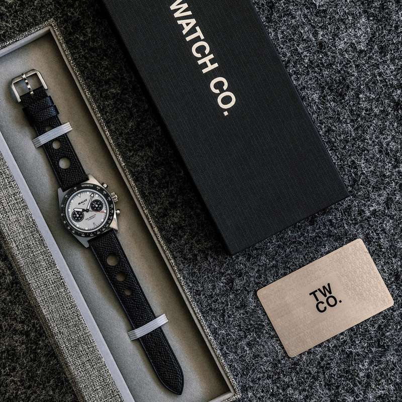 Tool Watch Co. Rally Chronograph (Red on Silver)