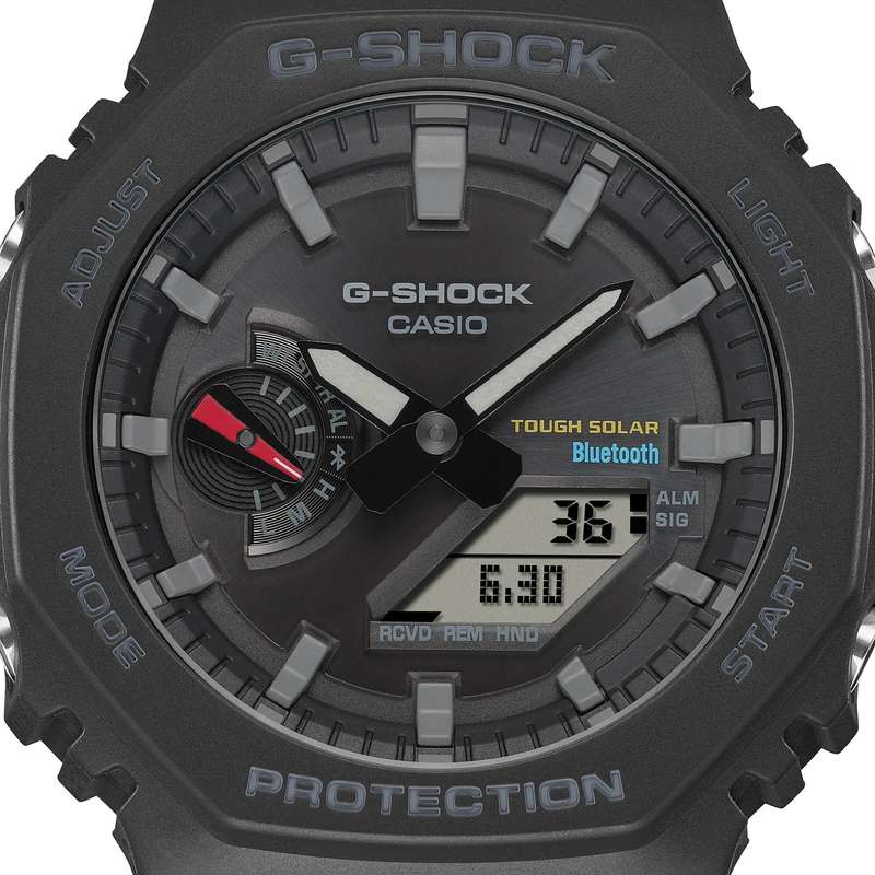 Casio G-Shock Carbon Core Bluetooth & Solar "CasiOak" GA-B2100-1A
